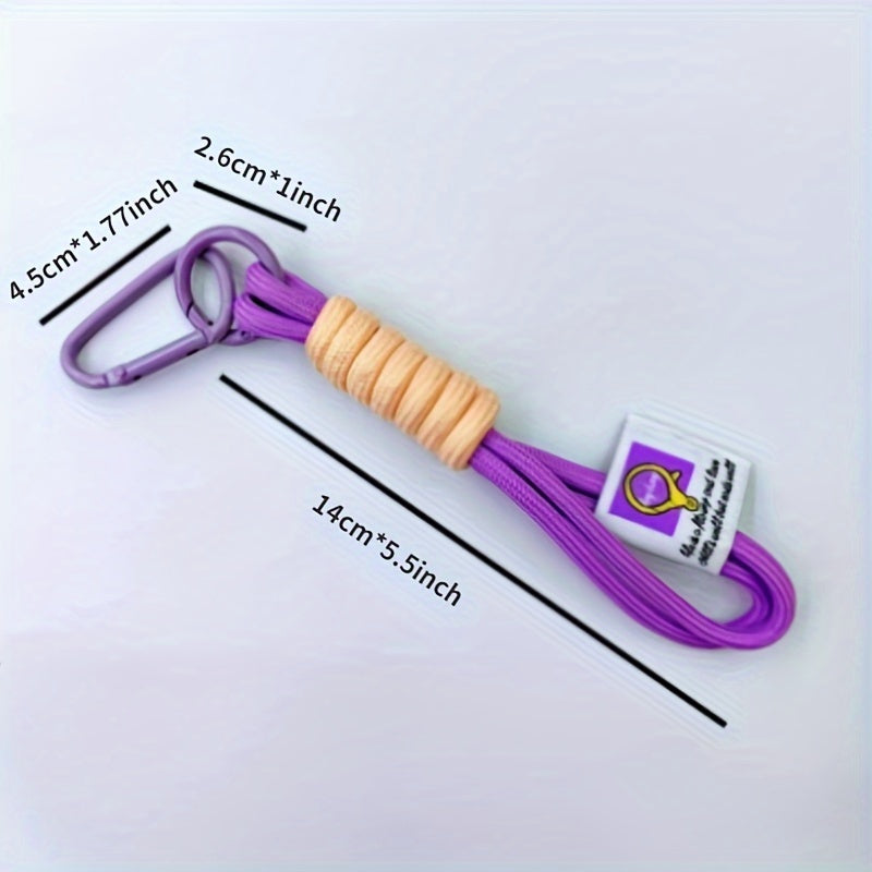 Colorful Rope Keychain for Outdoor Travel