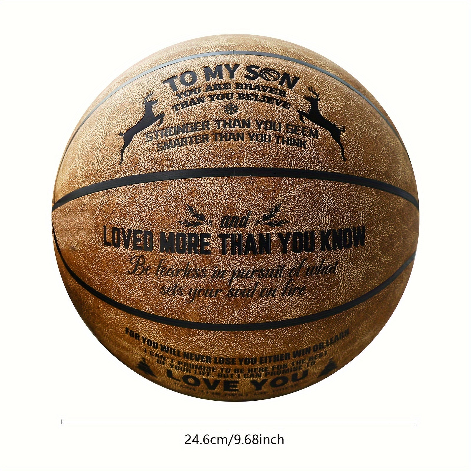 Basketball To My Son You Are Braver Than You Believe Ideal Gift