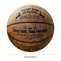 Basketball To My Son You Are Braver Than You Believe Ideal Gift