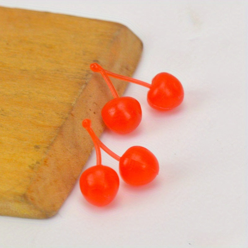 2pcs Mini Fruit PVC Food Blueberry Strawberry DIY Jewelry Game