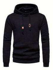 Men's Casual Graphic Hoodie Pullover with Kangaroo Pocket