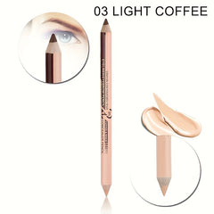 2-in-1 Eyeliner Eyebrow Pencil Concealer Stick