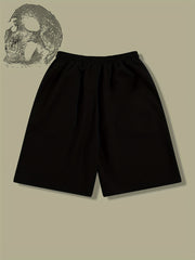 Men's Printed Casual Pants with Drawstring