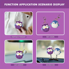 Crochet Yarn Kit with Owl Pen - DIY Cartoon Doll