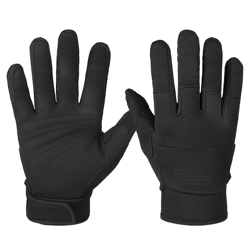 Non slip Outdoor Cycling Gloves Breathable Full Finger Touch Screen Gloves