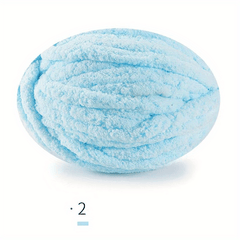 2pcs Thick Chenille Yarn for DIY Knitting & Crocheting Cat Dog Houses