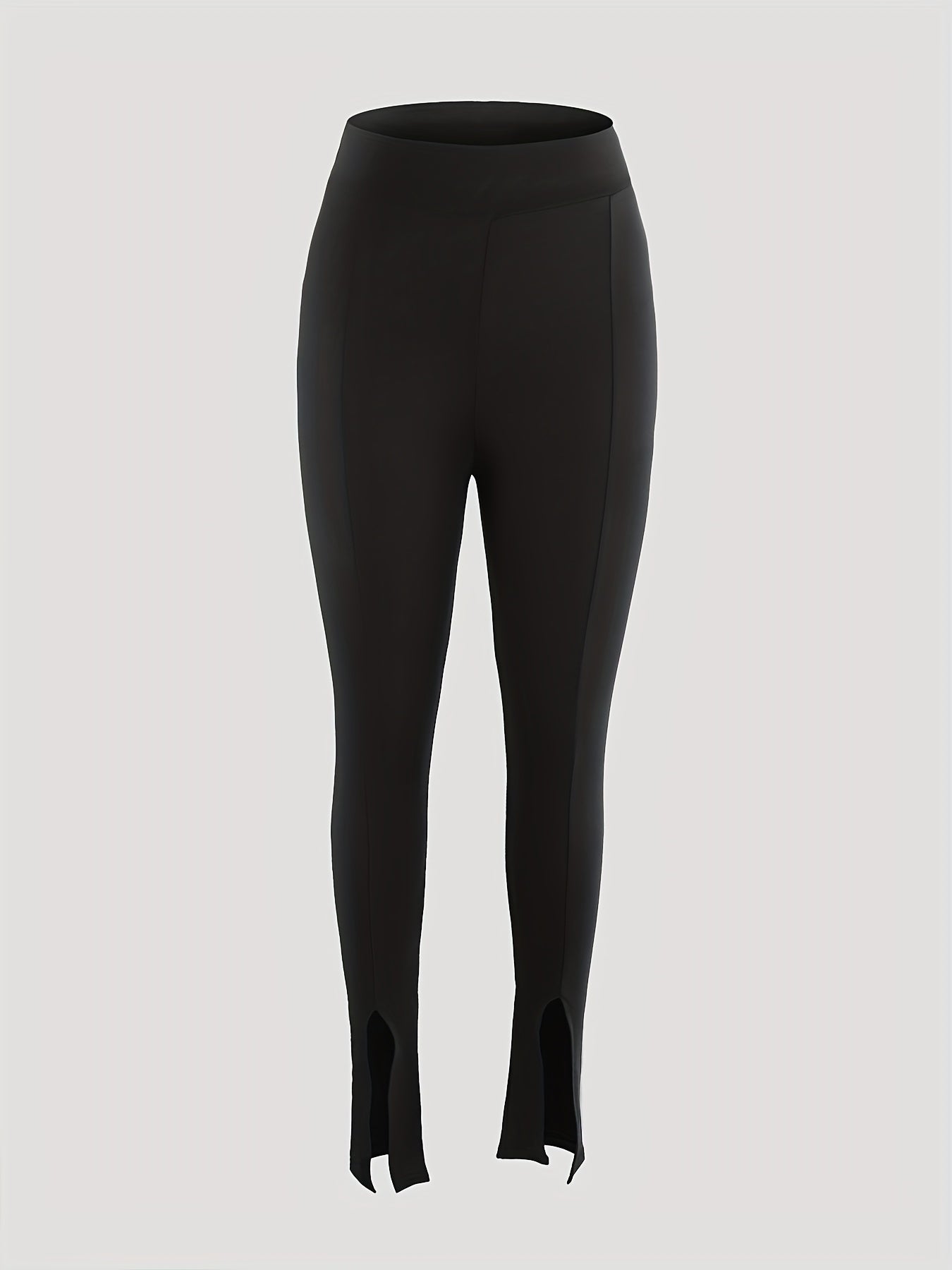 Front Split Shaping Pants Tummy Control Compression Slimming Pants