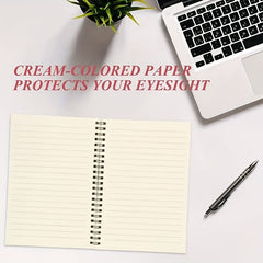 Diary Notebook Fresh Watercolor Sky Thick Blank Line Notebook