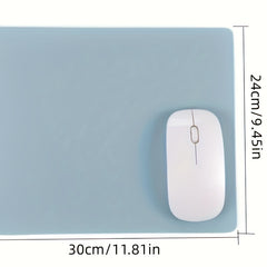 PU Leather Mouse Pad Non slip Keyboard Desk Pad Coffee Table Pad