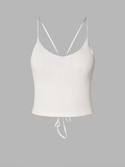 Backless Cami Top Sleeveless Casual Every Top