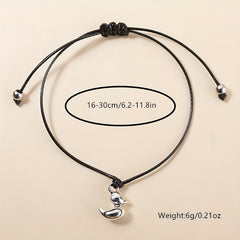 Duck Braided Bracelet Hand Jewelry Gift For Women & Girls