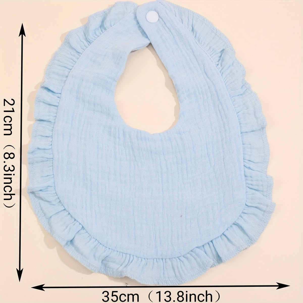 Newborn Baby Gauze Bibs 6 layer Cotton Petal Animal Apron