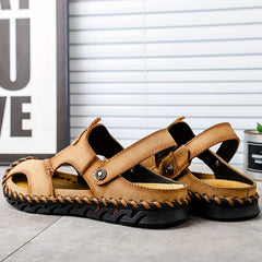 Men's Stitch Non Slip Sandals - Comfy Beach Shoes