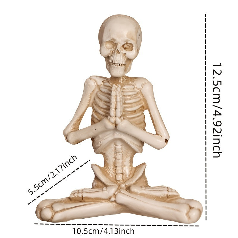 Halloween Skull Resin Decoration Collectible Toy