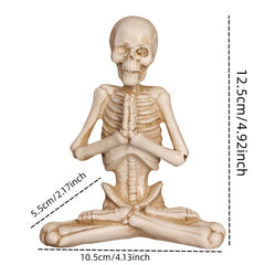 Halloween Skull Resin Decoration Collectible Toy