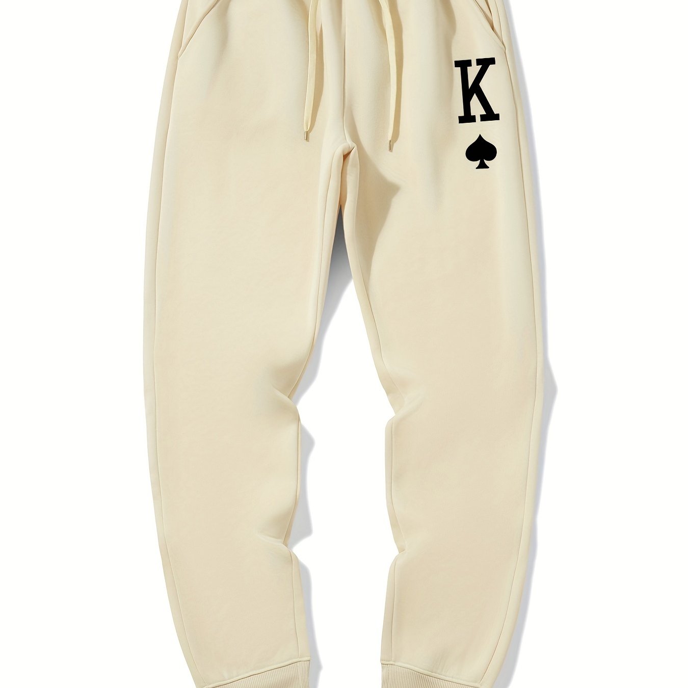 Spade K Men's Drawstring Sweatpants Loose Comfy Jogger Pants