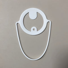 Solid Silicone Water Cup Handle Ring Soft Bottle Carrying Handle