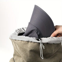 UPF 50 Wide Brim Hat w/ Neck Flap for Outdoor Activities