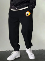 Men's Cartoon Graphic Sweatpants Casual Loose Joggers