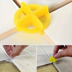 100pcs Tile Leveler Removable Cross Tile Cross Card Seam Plastic Tile