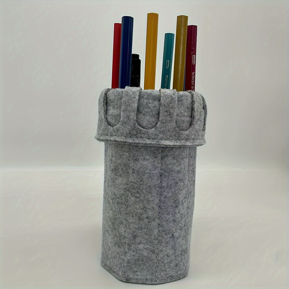 Large Capacity Roll Pen Curtain Pencil Storage Stationery Bag
