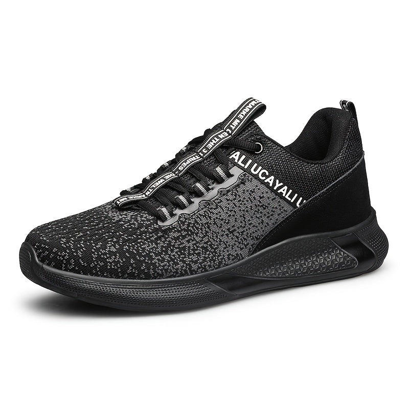 Men's Running Shoes Lace-up Sneakers Lightweight Breathable