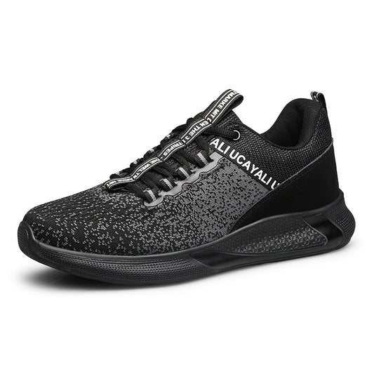 Men's Running Shoes Lace-up Sneakers Lightweight Breathable