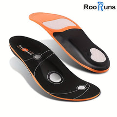1Pair Sports Arch Insole Support Pad Flat Feet Inner & Outer Flip Height Insole