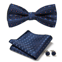 Men's Creative Bow Tie Set For Wedding Party