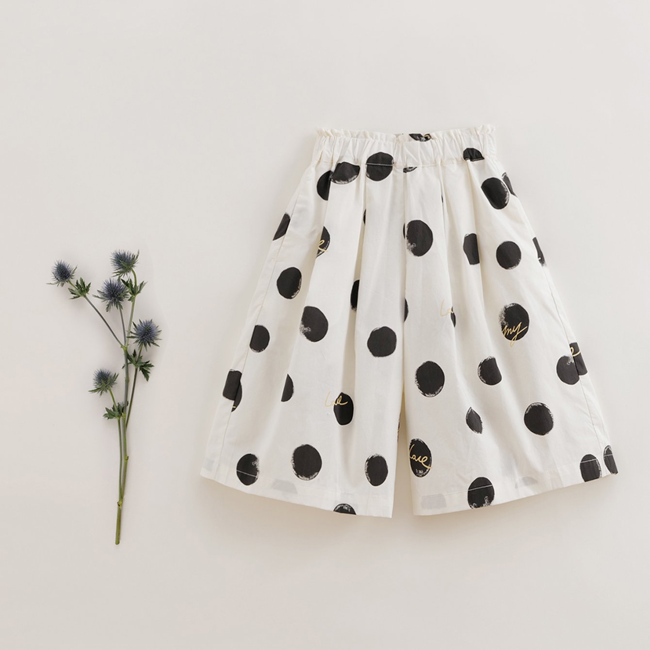MARC&JANIE Girls Polka Dots Wide Leg Pants Summer Clothes