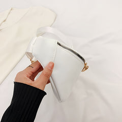 Women's Faux Leather Chest Purse with Coin Purse