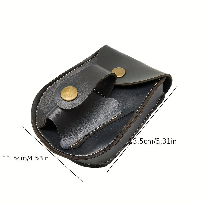 Leather Slingshot Bag Mini Magnets Pouch