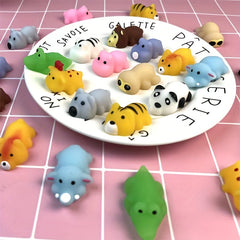 Creative Forest Animals Gnocchi Fidget Pinch Music Toy
