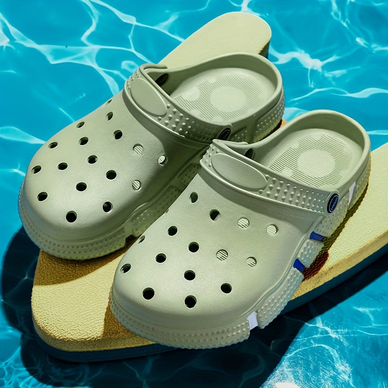 Unisex Lightweight Garden Clogs Hollow Out Sandals