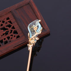 Vintage Alloy Hairpin Flower Branch Hair Stick Hair Accessories