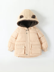Boys Hooded Puffer Coat for Fall Winter