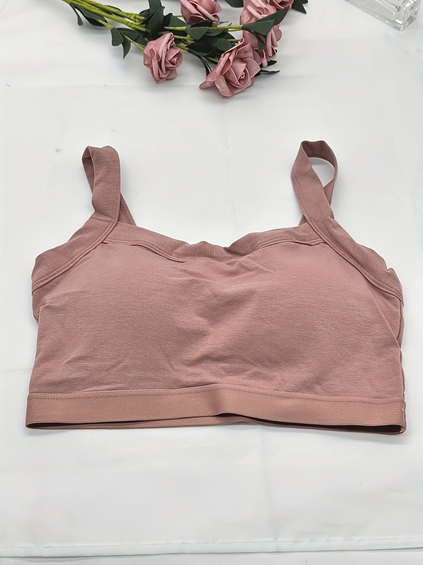 Full Coverage Wireless Bra Comfortable & Breathable Lingerie
