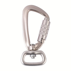 5KN Locking Buckle Clip Aluminum Alloy Accessory For Dog Leash Hiking Keychain