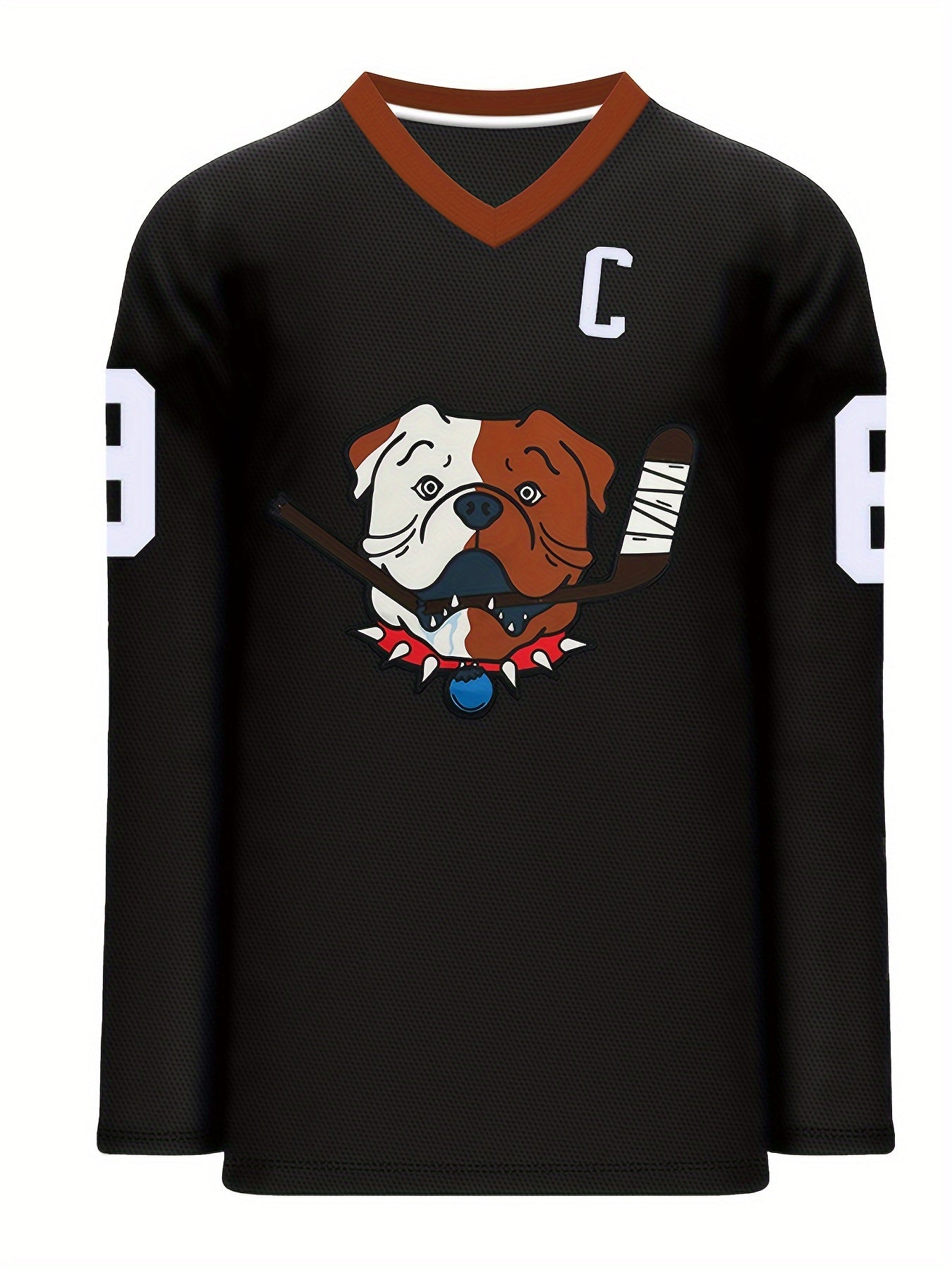 Men's Ice Hockey Jersey #69 Classic Embroidery Stitched Sweatshirt