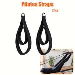 2pcs Yoga Double Loop Straps D Ring Straps For Home Gym Exercise