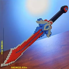 1605pcs Sword and Weapon Building Blocks for Boys