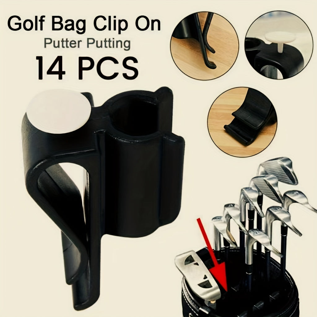 3 Pcs Golf Putter Clip Golf Bag Clip On Putter Clamp Holder