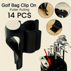 3 Pcs Golf Putter Clip Golf Bag Clip On Putter Clamp Holder