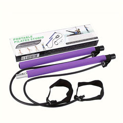 Pilates Exercise Sticks & Yoga Bands for Women Gym & Home Workouts