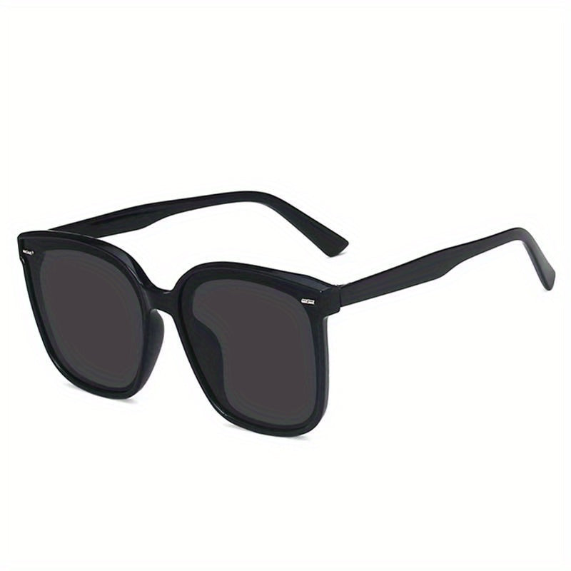 Retro Square Sunglasses Rivet UV400 Sun Shades Glasses