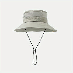 Men's Breathable Bucket Hat Wide Brim Sun Hat