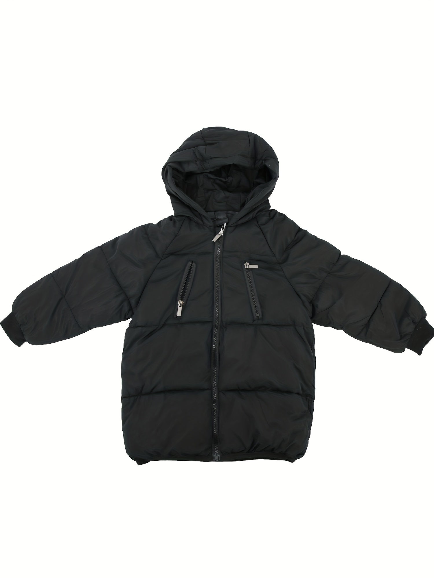 Boys Winter Hooded Puffer Coat Warm Jacket