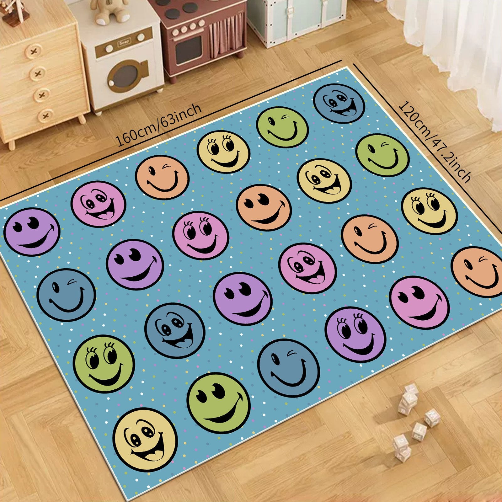 Children's Classroom Seating Rug For Nursery School
