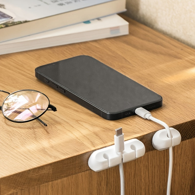 Desktop Cable Organizer Data Cable Fixer Storage