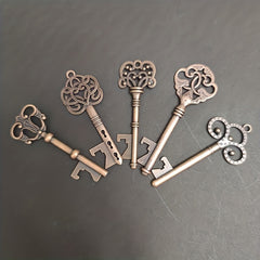 5pcs Skeleton Key Bottle Openers Metal Bottle Openers For Beer Juice